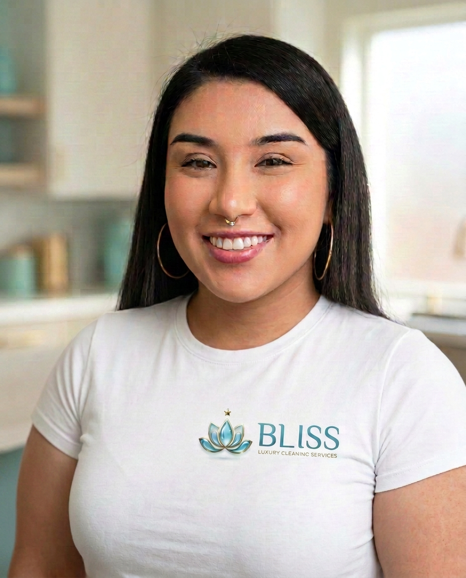 Reina, owner of Bliss Luxury Cleaning Services